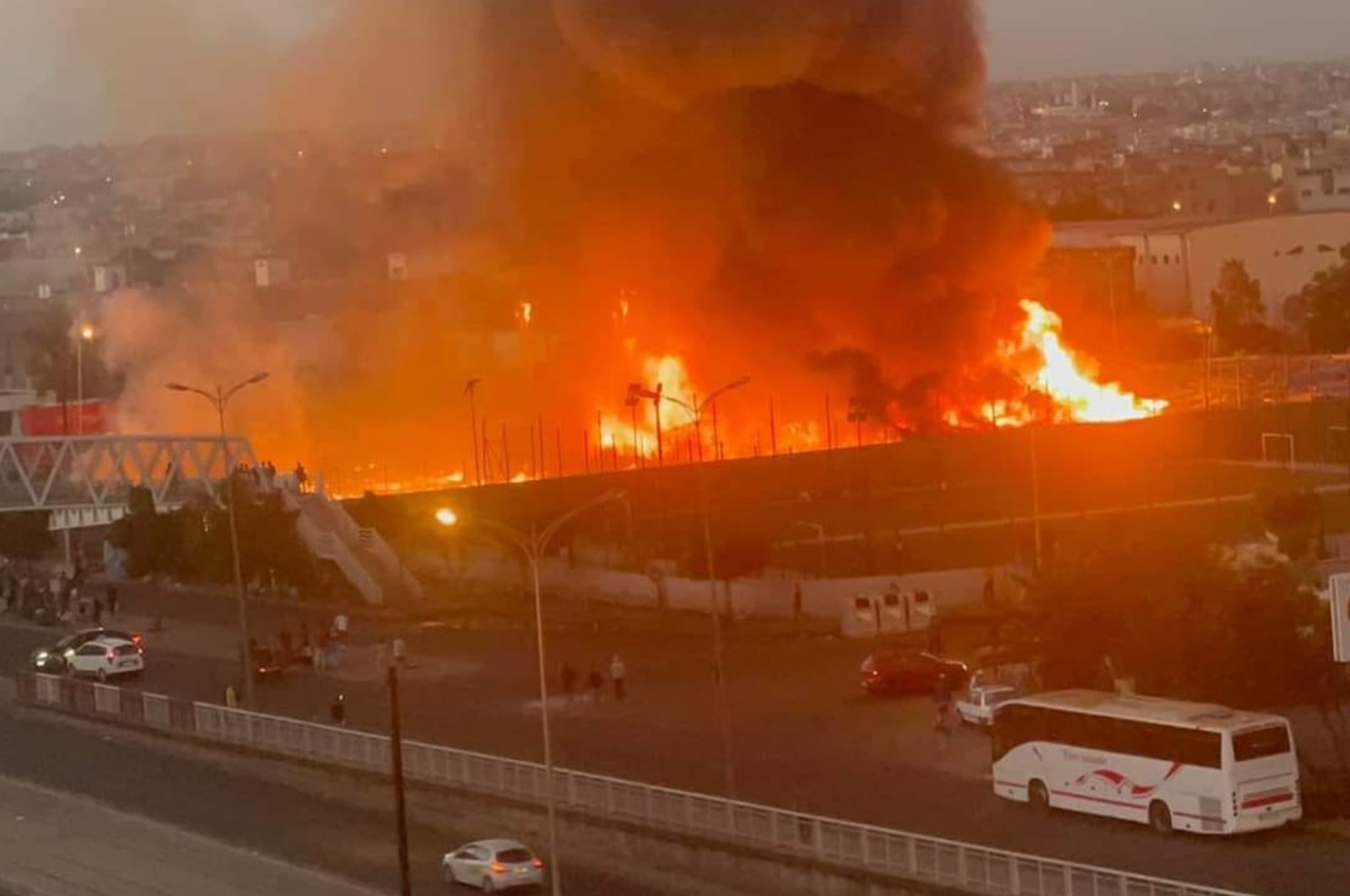 Casablanca : Un nouvel incendie frappe le camp de migrants d'Ouled Ziane